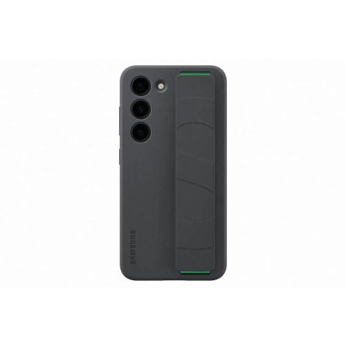 Samsung Galaxy S23 Silicone Case Gripped with Back Strap Black (EF-GS911TBEGWW)