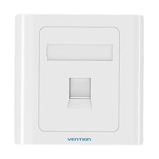 1-Port Keystone Wall Plate 86 Type Vention IFAW0 White - Other<<<IT Accessories<<<InnproXML