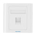 1-Port Keystone Wall Plate 86 Type Vention IFAW0 White - Other<<<IT Accessories<<<InnproXML