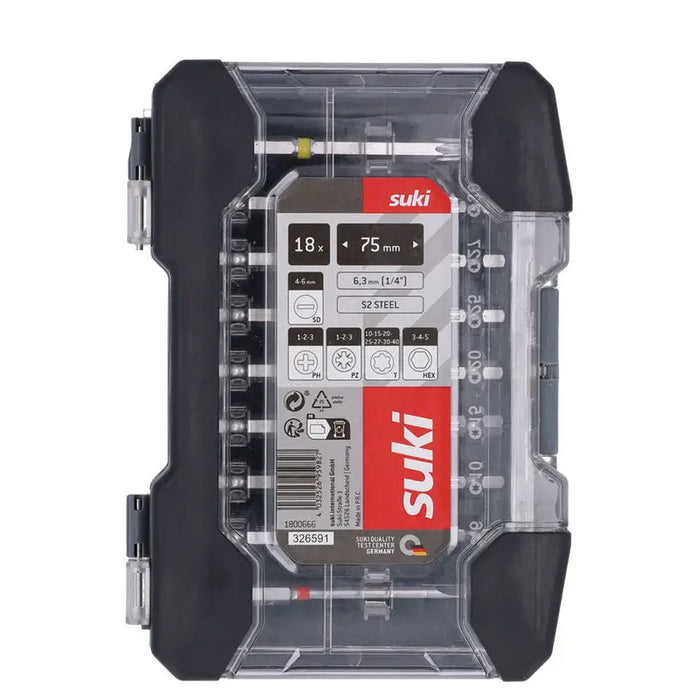 18 SUKI BIT SET - Битове и накрайници<<<Консумативи за електроинструменти<<<Инструменти и железария<<<Praktiker