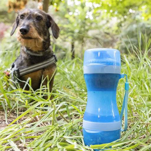 2-in-1 bottle with water and food containers for pets Pettap InnovaGoods - Домашни Животни<<<Дом