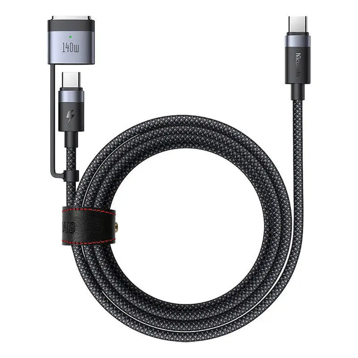 2-in-1 USB-C to USB-C + Magsafe 3 cable Mcdodo CA-0140 2m (black) - Others<<<USB cables<<<GSM Accessories<<<InnproXML
