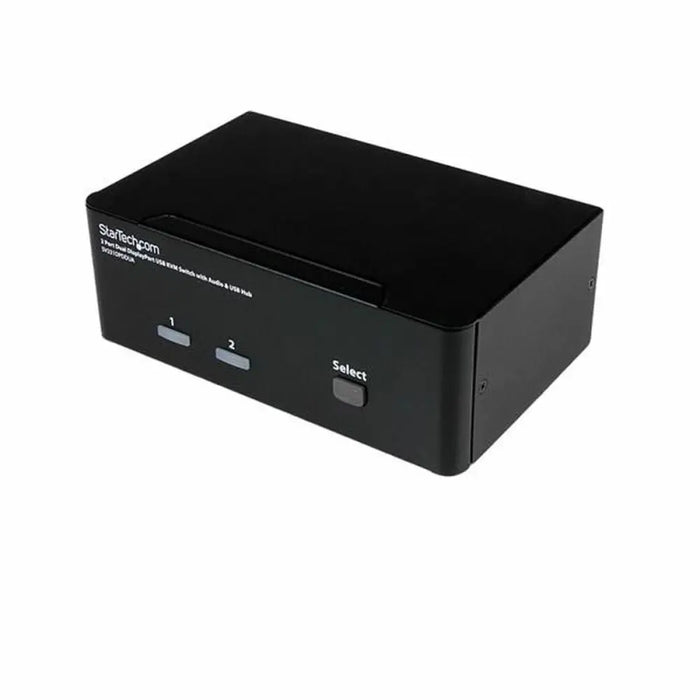 2-Port KVM Switch Startech SV231DPDDUA Black - Компютър Кабели и адаптери<<<Компютри| Електроника<<<BigBuy&&&Switch
