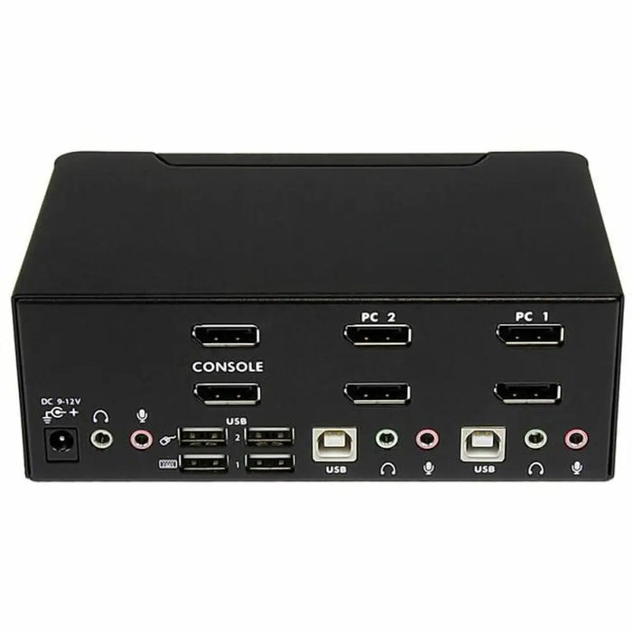 2-Port KVM Switch Startech SV231DPDDUA2 - Компютър Кабели и адаптери<<<Компютри| Електроника<<<BigBuy&&&Switch