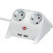 2-socket plugboard without power switch Brennenstuhl 1153520222 3600 W USB x 2 Tablecloth (1,8 m) - Електроника