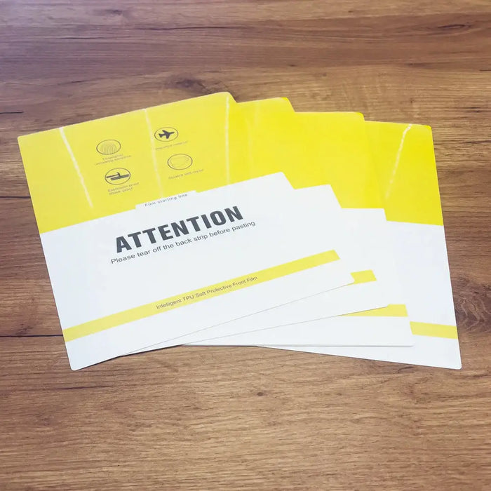 20 pcs. Hydrogel foil for the tablet self-healing for cutting with a plotter (29 cm x 22.5 cm) - Cell phone protection