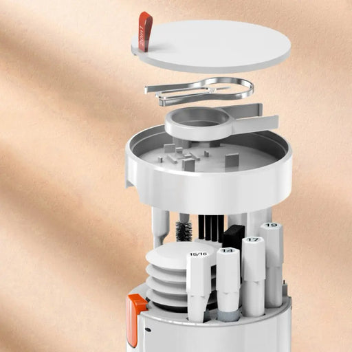 20in1 Multifunctional Cleaning Kit for Headphones Keyboards and Displays - White - Hardware cleaners<<<HurtelXML