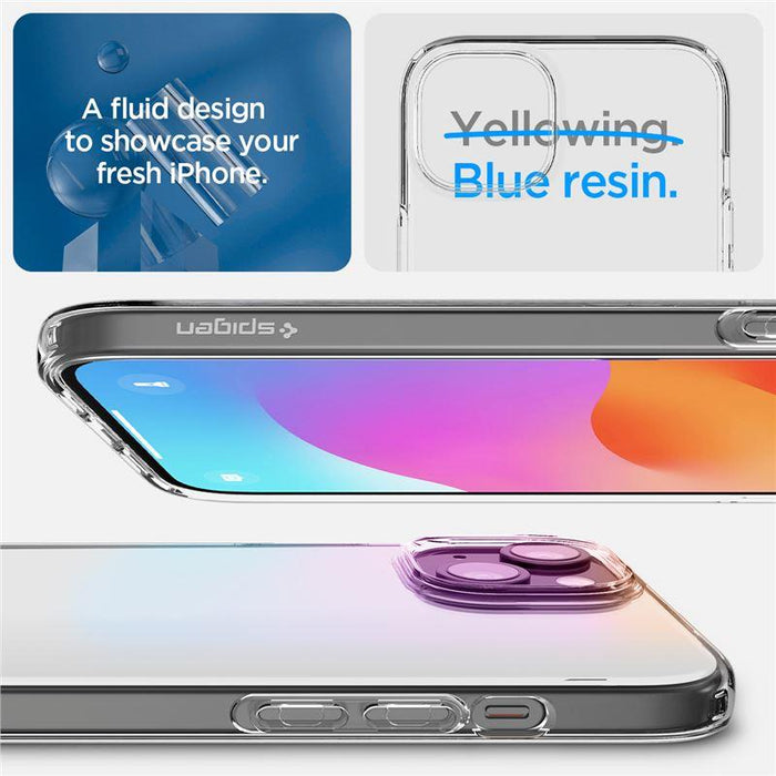 Spigen Crystal Flex Case for iPhone 15 Plus - Clear - Cell phone cases and covers<<<HurtelXML