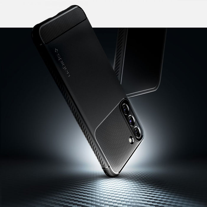 Spigen Rugged Armor Case for Samsung Galaxy S22 - Matte Black - Cell phone cases and covers<<<HurtelXML