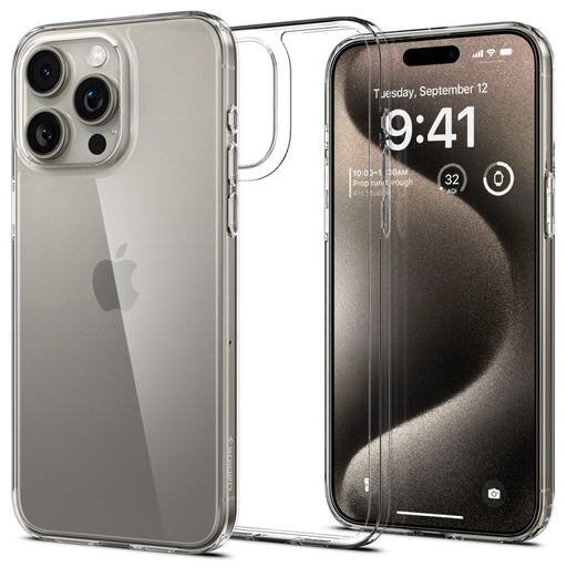 Spigen Airskin Hybrid Case for iPhone 15 Pro Max - Clear - Cell phone cases and covers<<<HurtelXML