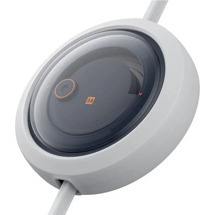 3-in-1 Baseus Free2Draw USB to M + L + C 100W cable 1.1 m (white) - Combo Cables<<<USB cables<<<GSM