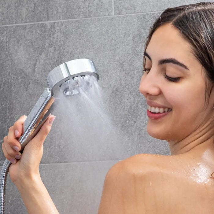 3-in-1 Double Shower Head with Dispenser Xawara InnovaGoods - Баня<<<Дом Градина<<<BigBuy&&&Аксесоари и