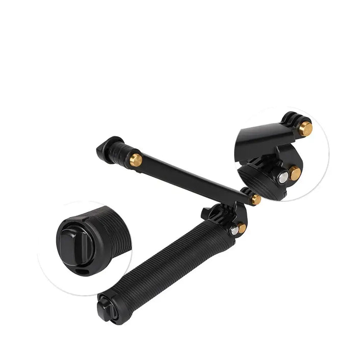3 in 1 Monopod Tripod with Selfie Stick for GoPro - Black - Photo accessories<<<HurtelXML