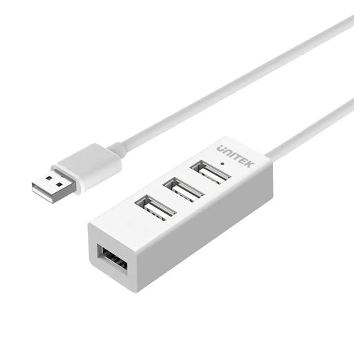 3-Port USB Hub Unitek Y-2146 White - AdaptersKBA-ADA<<<Cables and adaptersKBA<<<ActionPL&&&Компютър Мрежи и