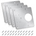 35 MM NEXTOOL SSH-35 HINGE REPAIR PLATES KIT - Ъгли и планки<<<Профили и планки<<<Инструменти и