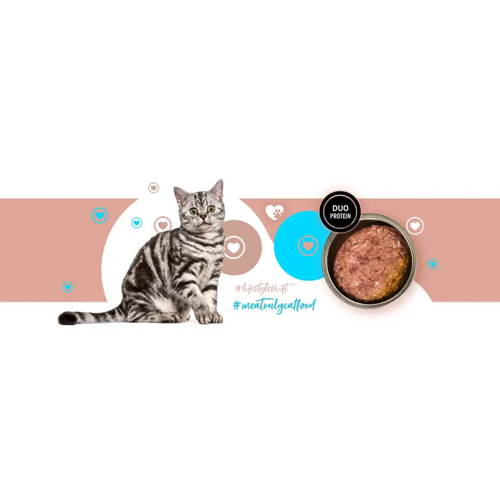 3COTY 26. Turkey and rabbit - wet cat food - 180g - Wet foodDLK-KAM<<<For the catDLK<<<ActionPL