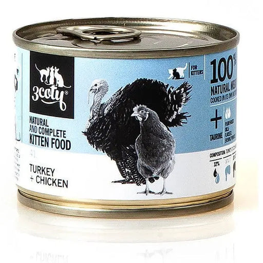 3COTY 41. Turkey and chicken for kittens - wet cat food - 180g - Wet foodDLK-KAM<<<For the catDLK<<<ActionPL