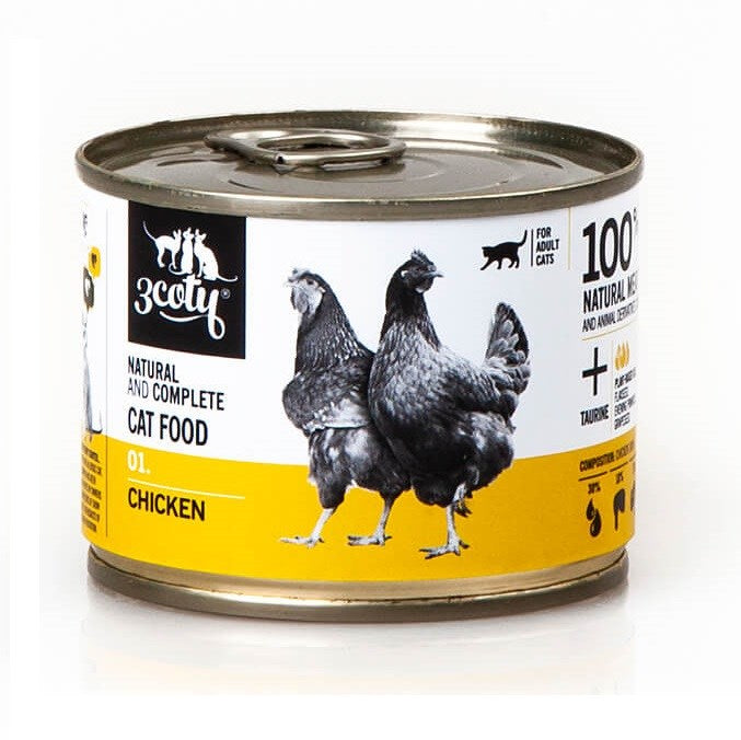 3COTY 01 Chicken - wet cat food - 180g