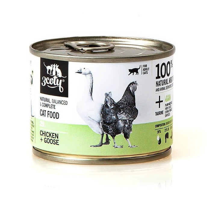3COTY 29. Chicken and goose - wet cat food - 180g