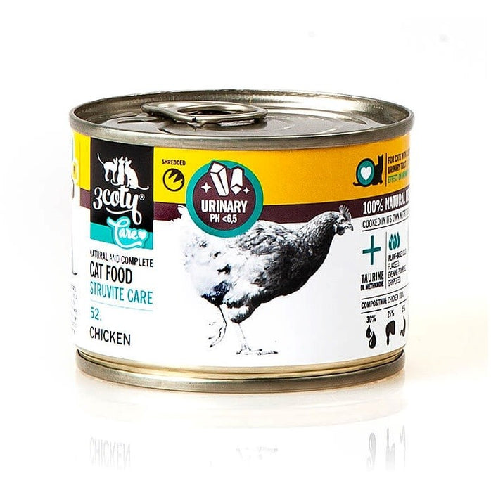 3COTY 52. Chicken Struvite Care - wet cat food - 180g
