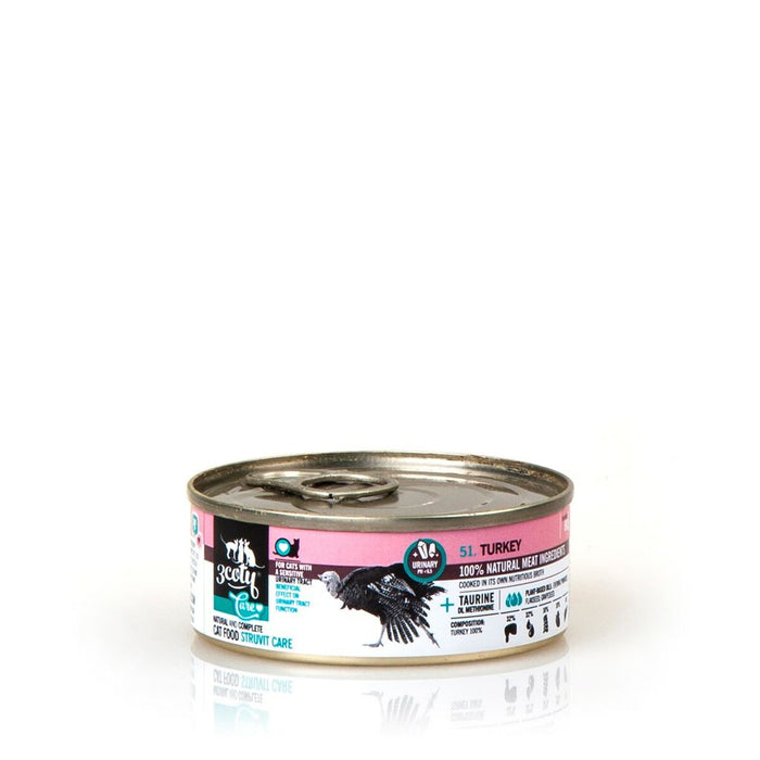 Cat food 3COTY Turkey 80 g