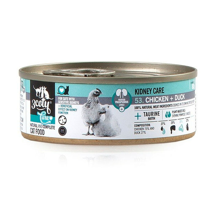 Cat food 3COTY Chicken 80 g