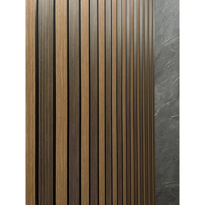 3D HDPS WALL PANELS NOLINA SLAT WALL LINEA 2.6 M. - Стенни панели<<<Стенни и таванни панели<<<Подови и стенни