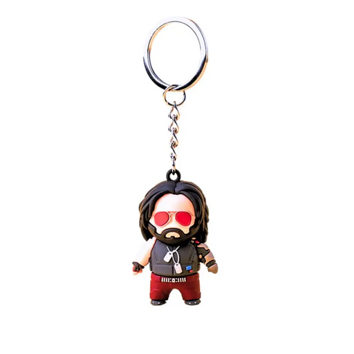 3D Keychain Good Loot Cyberpunk 2077 - Johnny Silverhand - KeychainsGDG-BRE<<<Gadgets for playersGDG<<<ActionPL