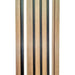 3D MDF RIGHT END PROFILE MEBELISTIKA TRIPLE 2.8 M - Аксесоари за стенни панели<<<Стенни и таванни панели<<<Подови и
