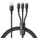 3in1 USB to USB-C / Lightning / Micro USB Cable Mcdodo CA-0930 6A 1.2m (Black) - Combo Cables<<<USB cables<<<GSM