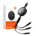 3in1 USB to USB-C / Lightning / Micro USB Cable Mcdodo CA-7256 3.5A 1.2m (black) - Combo Cables<<<USB cables<<<GSM