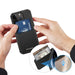3in1 Wallet Case with Stand for iPhone 14 Pro MagSafe RFID Blocker Dux Ducis Rafi Mag - Black - Cell phone cases
