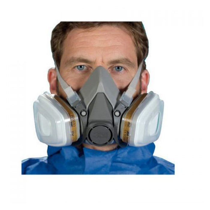 HALF MASK - SET WITH FILTERS, SIZE M 3M 6212