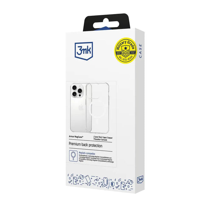 3mk Armor MagCase for iPhone 15 Pro Max - Transparent - *Kategoria tymczasowa<<<HurtelXML