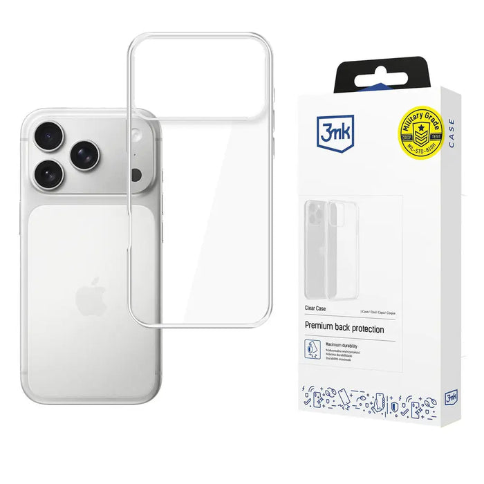3mk Clear Case for Apple iPhone 17 Pro - transparent - *Kategoria tymczasowa<<<HurtelXML