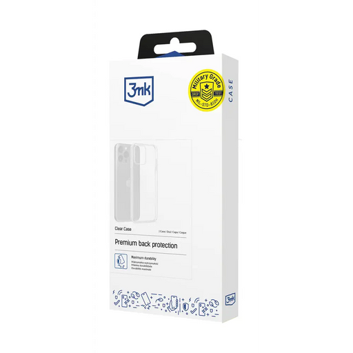 3mk Clear Case for Motorola Moto Edge 50 Ultra - transparent - *Kategoria tymczasowa<<<HurtelXML