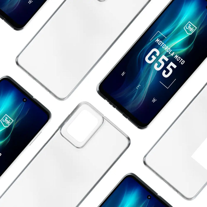 3mk Clear Case for Motorola Moto G55 5G - transparent - *Kategoria tymczasowa<<<HurtelXML