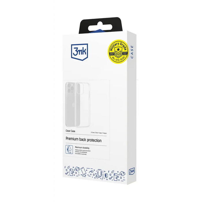 3mk Clear Case for Oppo A58 5G - transparent - *Kategoria tymczasowa<<<HurtelXML