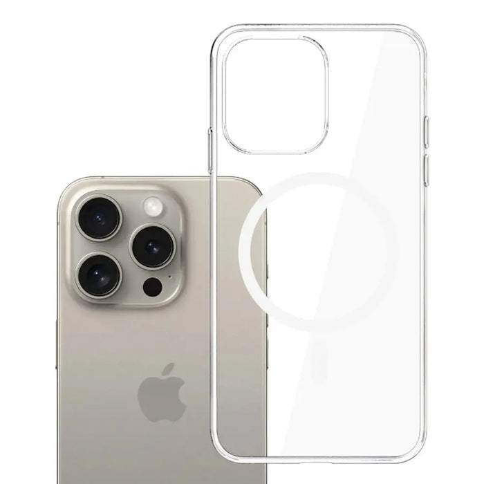 3mk Clear MagCase Case for Apple iPhone 15 Pro Max - Transparent - *Kategoria tymczasowa<<<HurtelXML