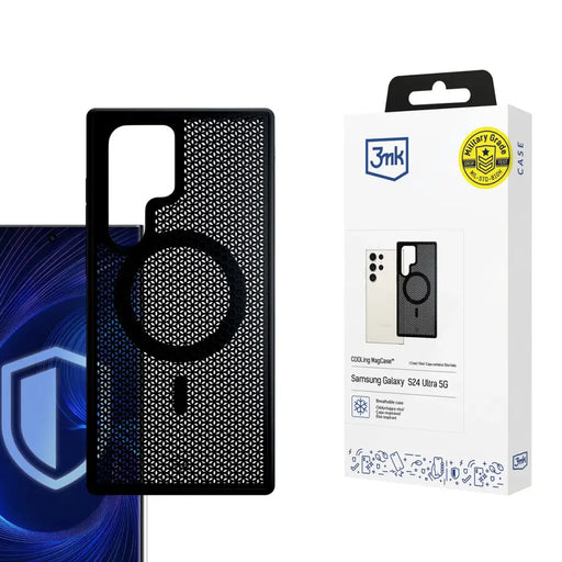 3mk COOLing MagCase for Samsung Galaxy S24 Ultra - Black - Cell phone cases and covers<<<HurtelXML