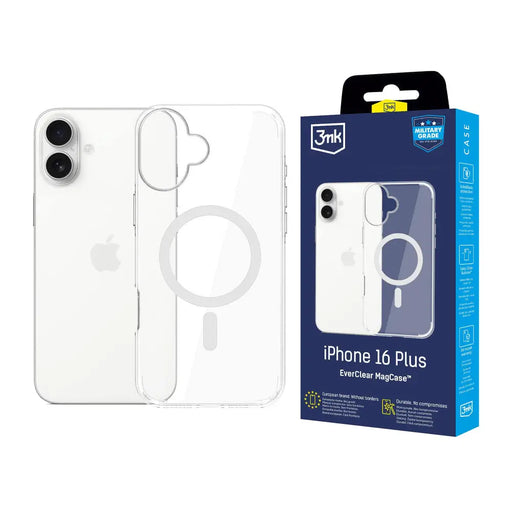 3mk EverClear MagCase for Apple iPhone 16 Plus - transparent - *Kategoria tymczasowa<<<HurtelXML
