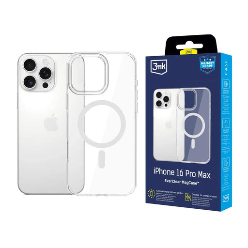3mk EverClear MagCase for Apple iPhone 16 Pro Max - Transparent - *Kategoria tymczasowa<<<HurtelXML