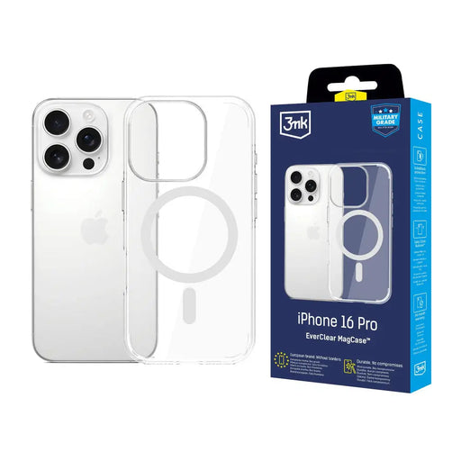 3mk EverClear MagCase for Apple iPhone 16 Pro - transparent - *Kategoria tymczasowa<<<HurtelXML