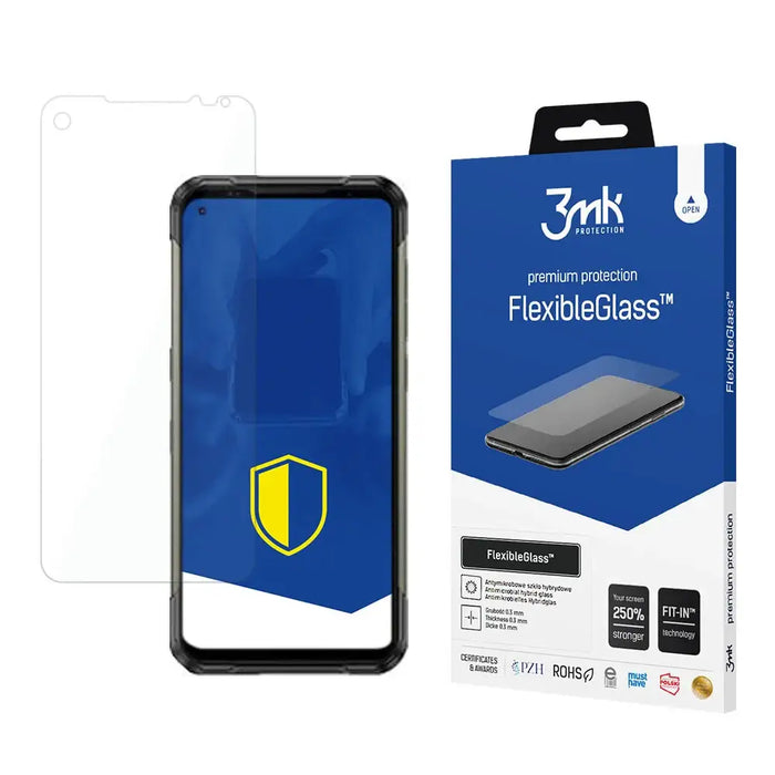 3mk FlexibleGlass™ hybrid glass on Doogee S97 Pro - Cell phone tempered glass<<<HurtelXML