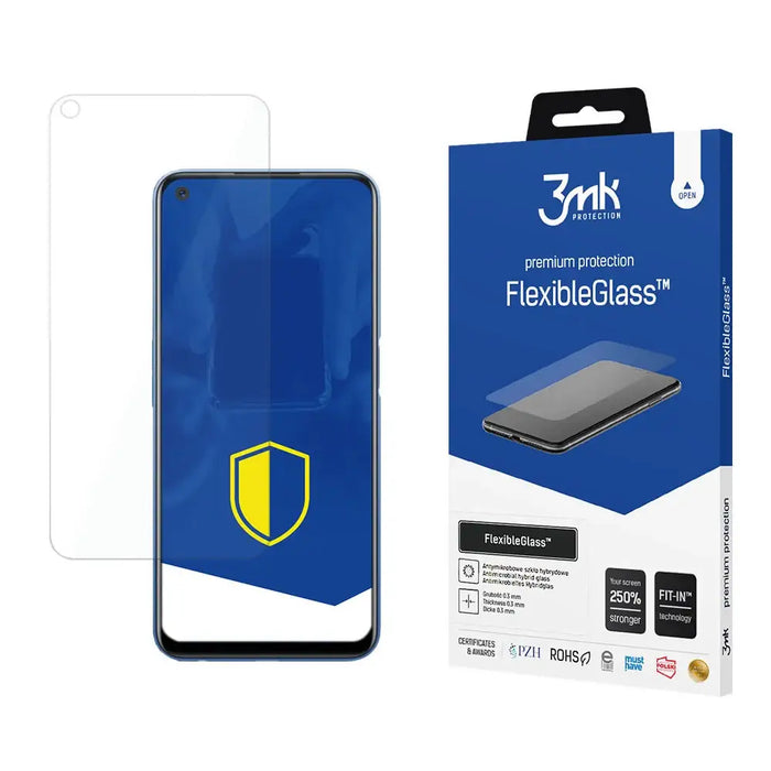 3mk FlexibleGlass™ hybrid glass on Realme 7 5G - Cell phone tempered glass<<<HurtelXML