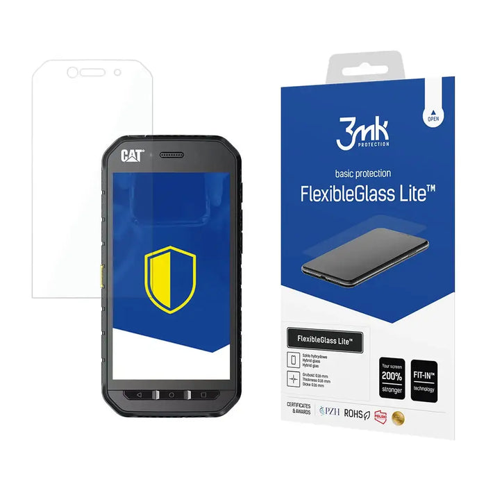 3mk FlexibleGlass Lite™ hybrid glass for CAT S41 - Cell phone tempered glass<<<HurtelXML