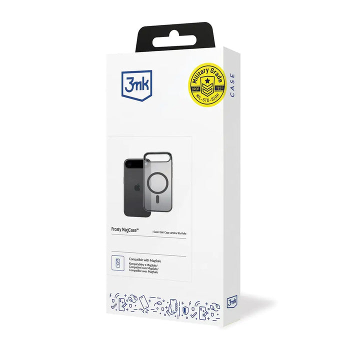 3mk Frosty MagCase for iPhone 17 Air - Black - *Kategoria tymczasowa<<<HurtelXML