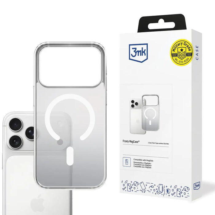 3mk Frosty MagCase for iPhone 17 Pro Max - White - *Kategoria tymczasowa<<<HurtelXML