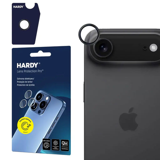 3mk HARDY Lens Protection Pro for iPhone 17 Air - Black - Cell phone tempered glass<<<HurtelXML