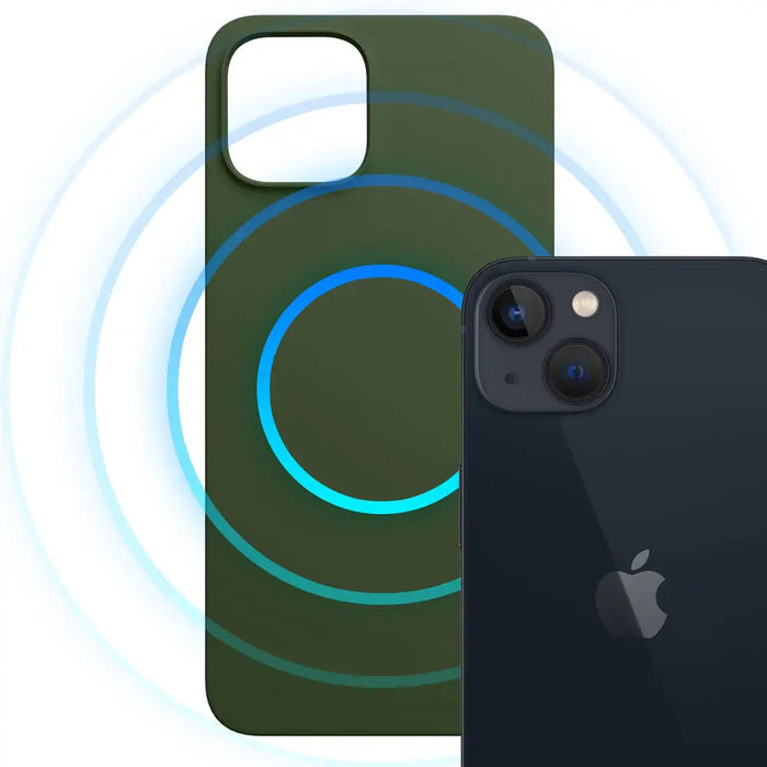 3mk Hardy MagSilicone Case for Apple iPhone 15 - Green - *Kategoria tymczasowa<<<HurtelXML